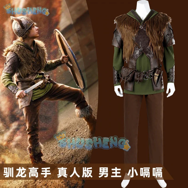 Movie How to Train Your Dragon Hiccup Cosplay Costume Uniform Halloween Carnival Party Christmas Play Role Clothes Clothing