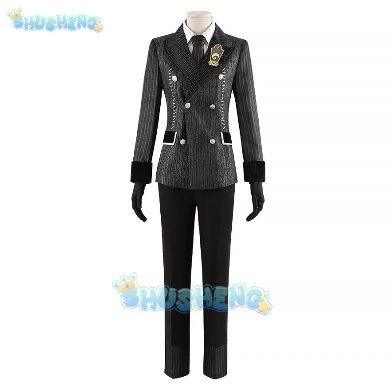 Twisted-Wonderland Azul Ashengrotto Cosplay Costume Uniform Halloween Carnival Party Christmas Play Role Clothes Clothing
