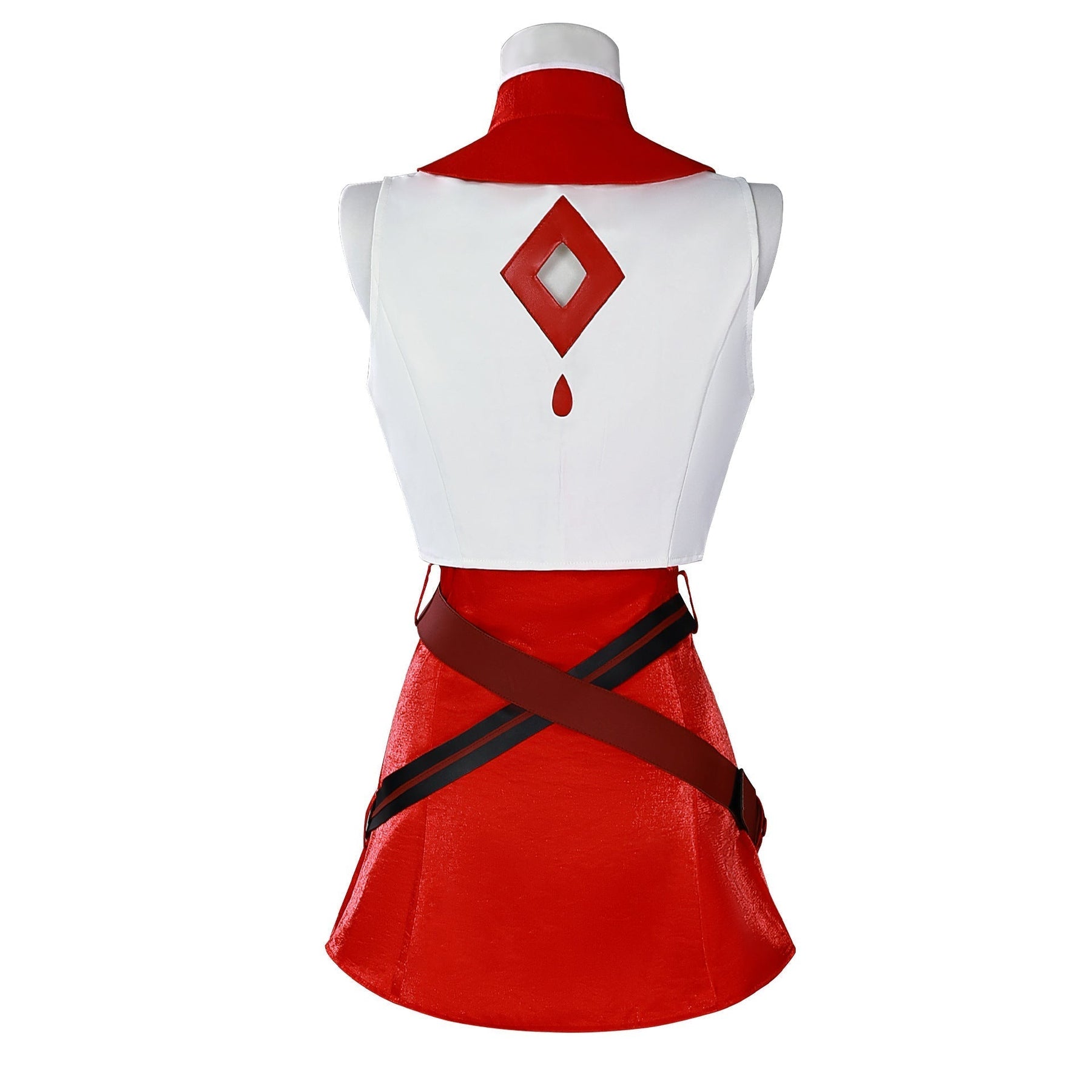 Yuezheng Ling V3 Cosplay Costume For Halloween Christmas Festival Vsinger Girl Singer Yuezheng Ling Role Play Red Dress