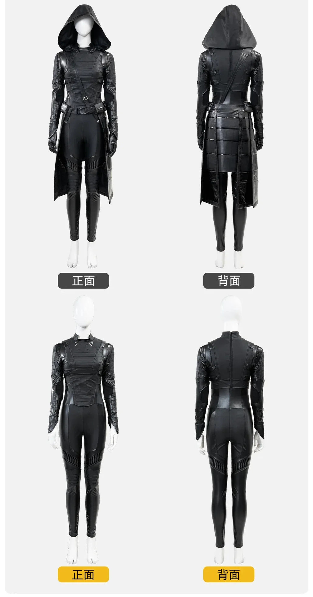 Thunderbolts Ghost Cosplay Costume Uniform Halloween Carnival Party Christmas Play Role Clothes Clothing for Women