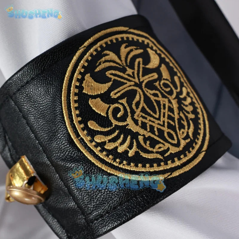 Wuthering Waves Zani Cosplay Costume Uniform Montelli Family Averardo Bank Ragunna Rinascita Halloween Party for Women Girls