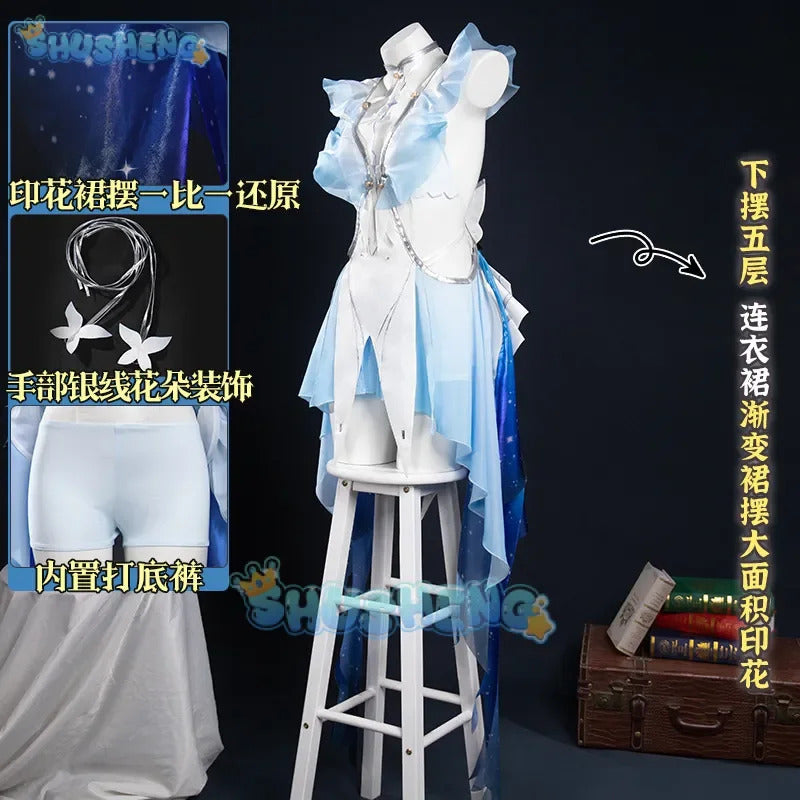 Wuthering Waves The Shorekeeper Women Cosplay Costume Cos Game Anime Party Uniform Hallowen Play Role Clothes Clothing Shusheng