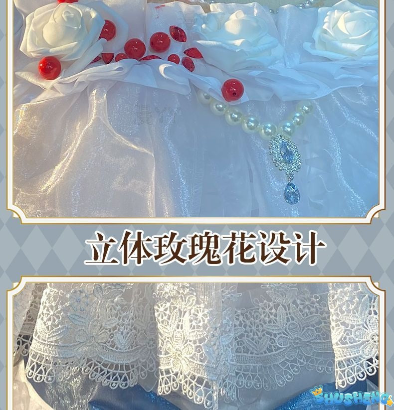 Game Identity V Bloody Queen False Hope Marie Cosplay Costume Mary Halloween Party Props