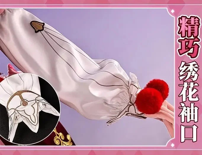 Hyacine Cosplay Costume Game Honkai:Star Rail Hyacinthia Uniform Halloween Carnival Party Christmas Play Role Clothes Clothing