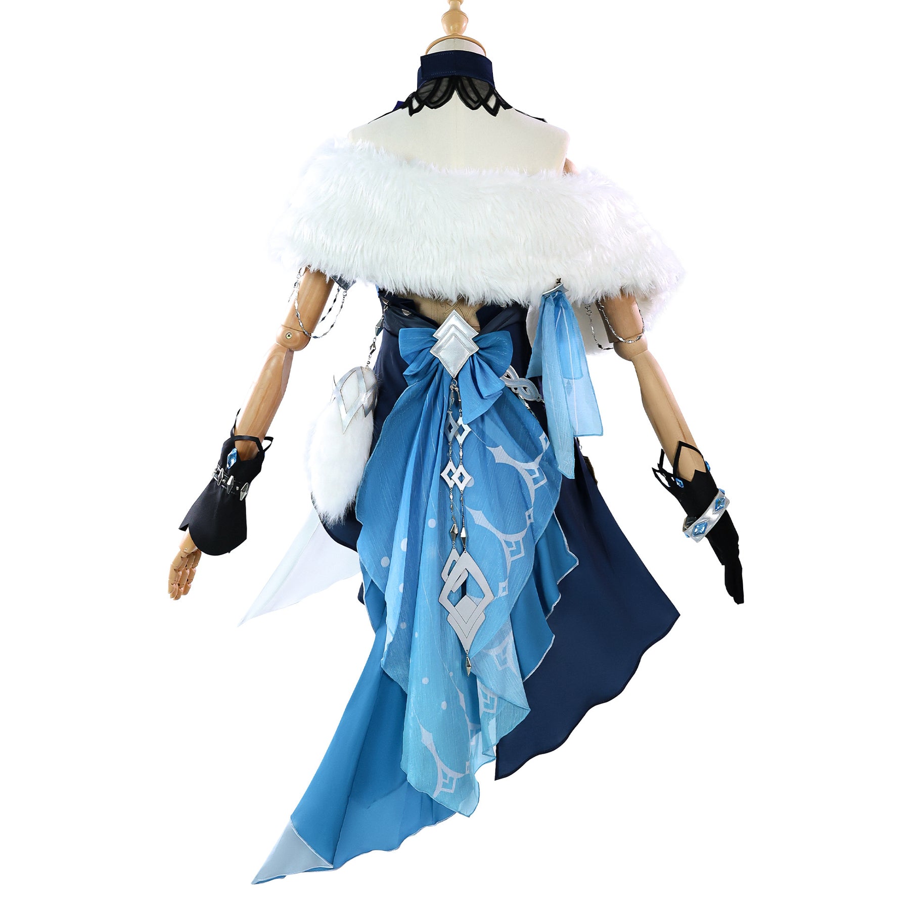Genshin Impact Yelan Cosplay Skin Tranquil Banquet Costume Wig Game Cos Holloween Party Women High Heels Sexy Suit Clothing