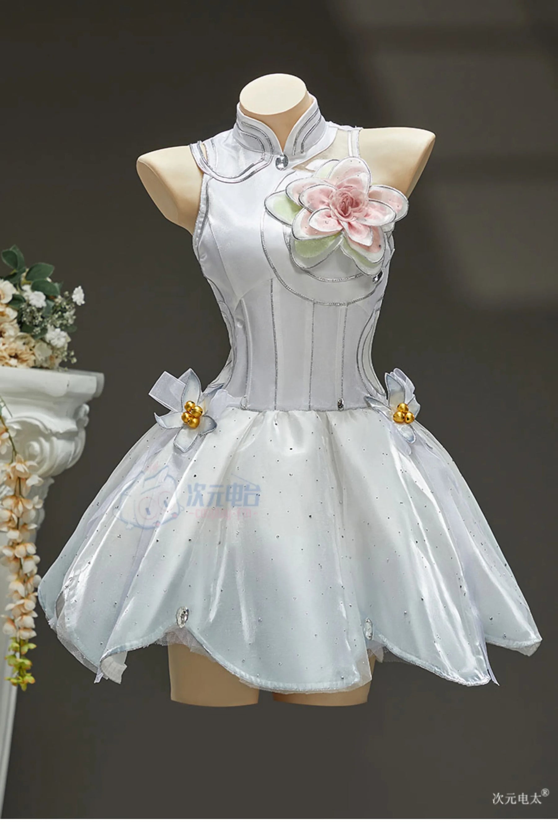 Invisible Woman Susan Storm Richards Cosplay Rivals Costume Halloween Party Women Fantasy Wedding Dress Gloves Socks Sexy Set
