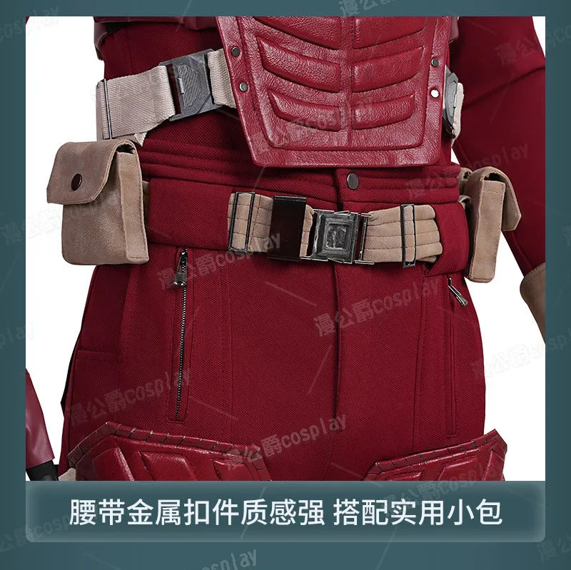 Movie Thunderbolts Red Guardian Cosplay Costume Uniform Halloween Carnival Party Christmas Play Role Clothes Clothing for Men