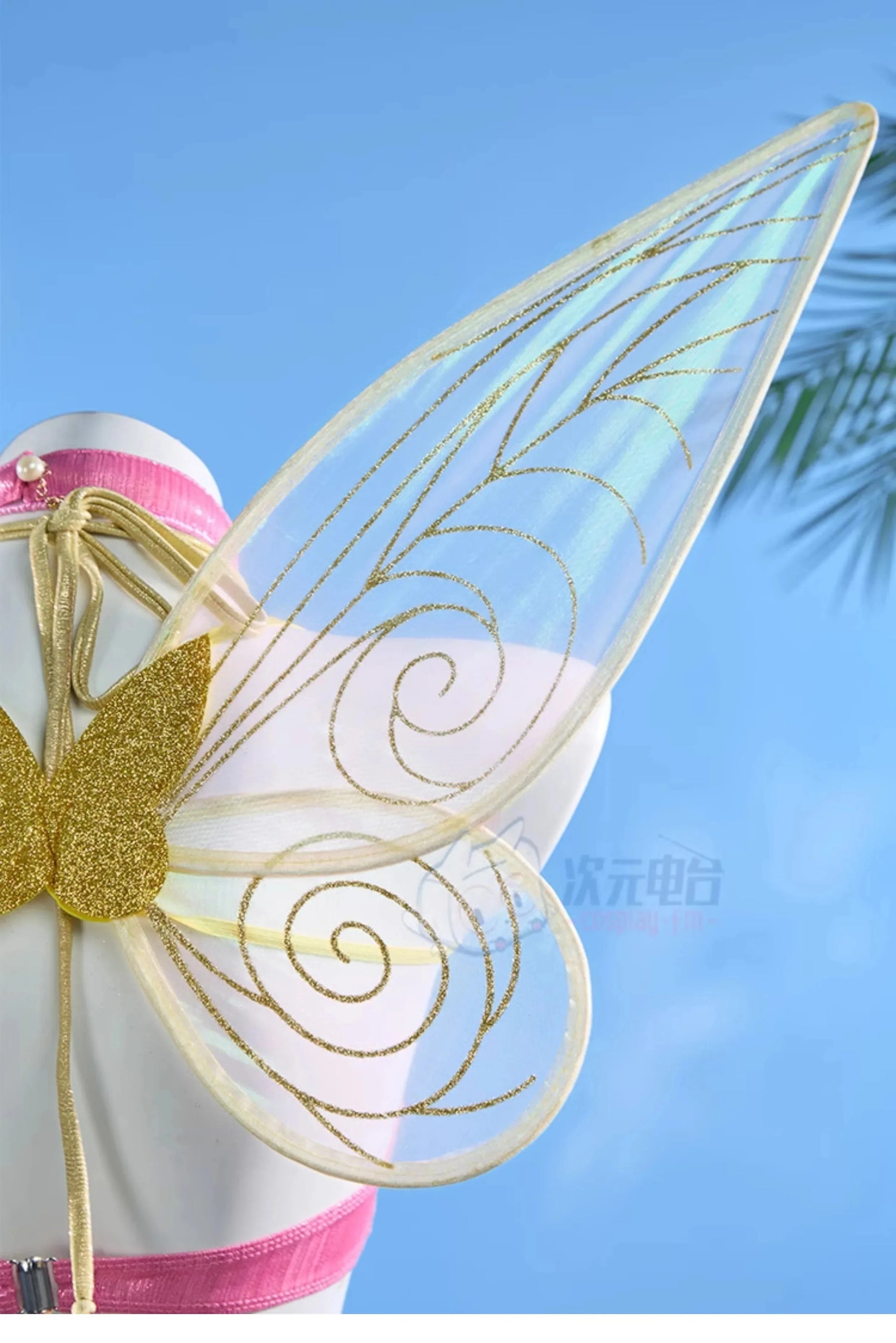 Movie Musa Cosplay Costume Halloween party sexy dress accessories prop wing set women beach sexy swimsuit uniform