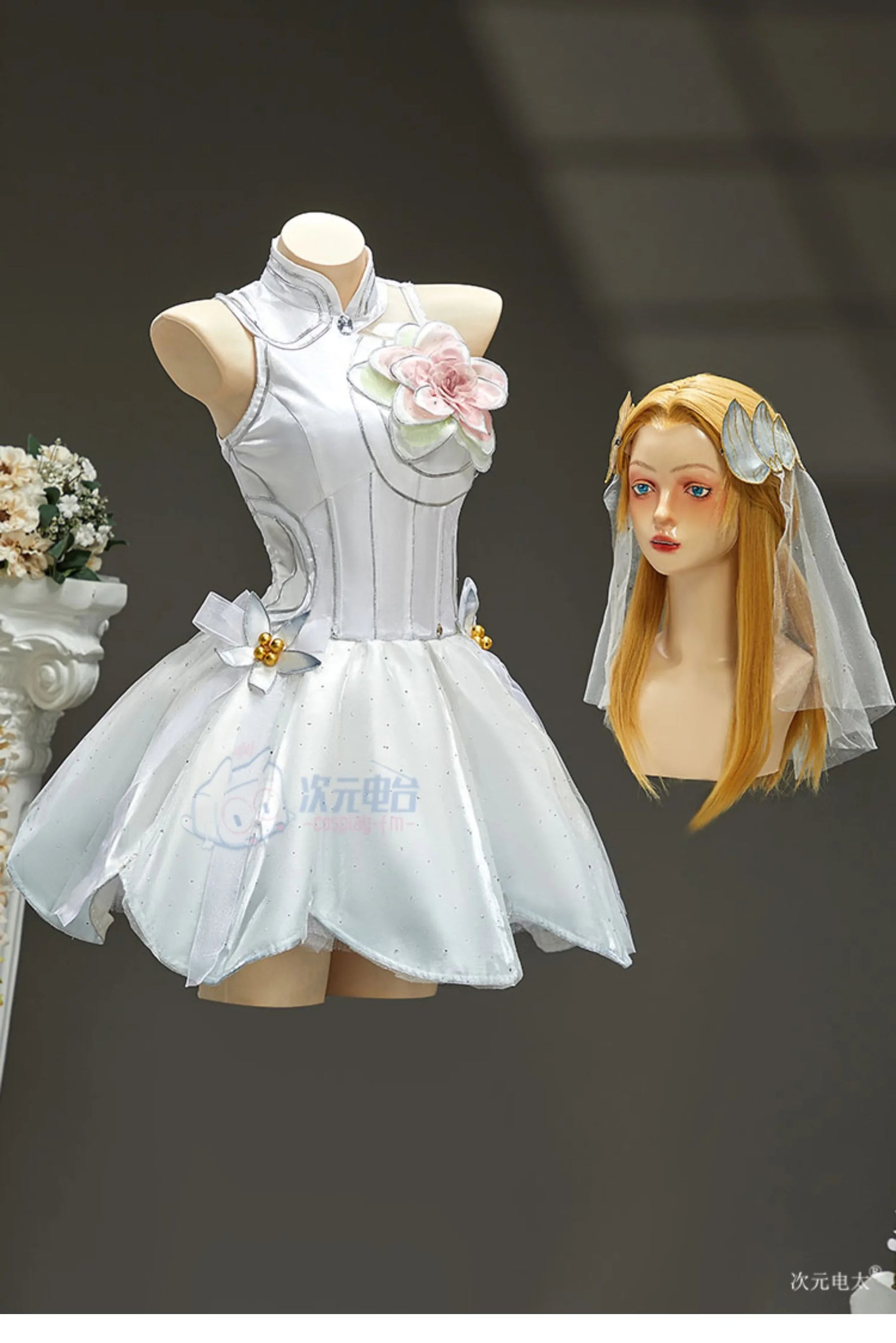 Invisible Woman Susan Storm Richards Cosplay Rivals Costume Halloween Party Women Fantasy Wedding Dress Gloves Socks Sexy Set