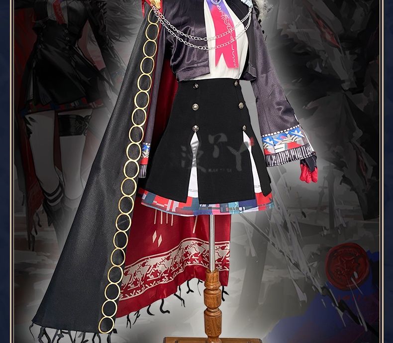 Arknights Lappland The Decadenza Women Cosplay Costume Lappland Cos Game Anime Party Uniform Play Role Clothes Full Set