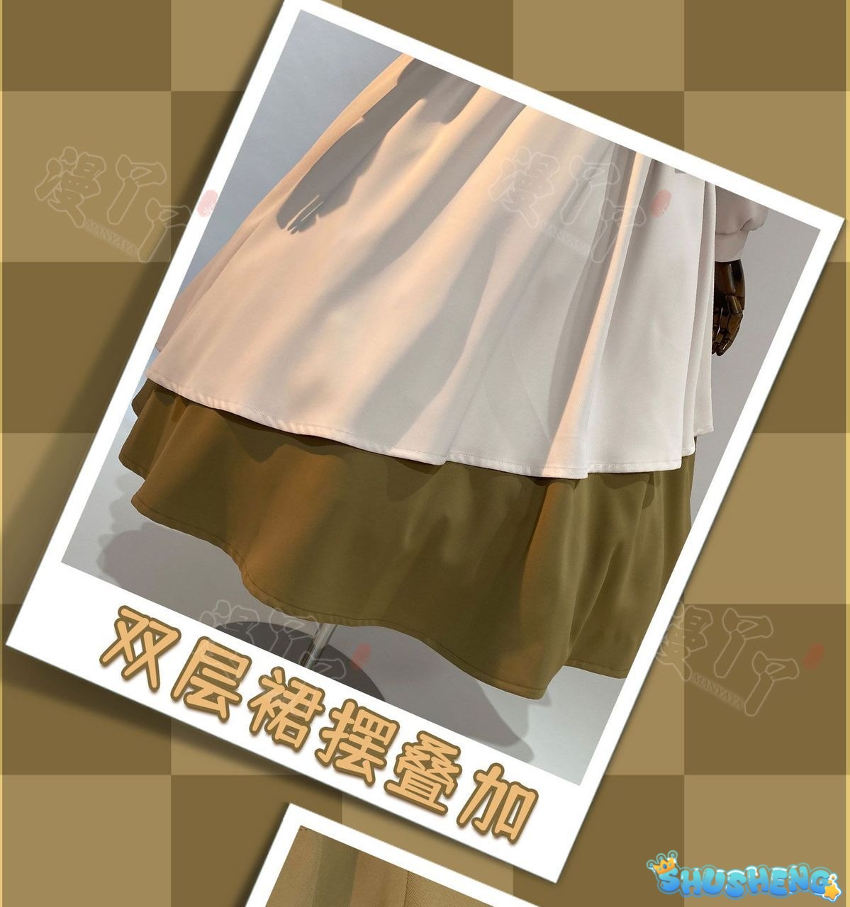 Anime Cardcaptor Sakura Card Captor Tomoyo Daidouji Cosplay Costume Brown Princess Long Dress Woman Cute Daily Leisure Suit