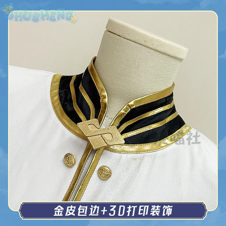Regulus Corneas Cosplay Anime Re:zero Costume Fashionable and Handsome Set and Accessories Halloween Carnival Woman Men Uniform