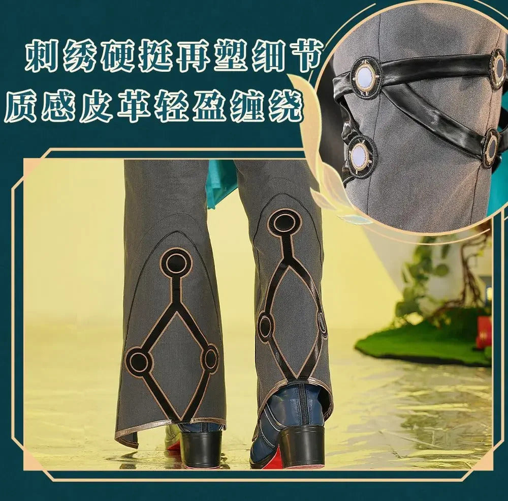 Anaxa Cosplay Costume Game Honkai: Star Rail Amphoreus Cosplay Costume Uniform Halloween Carnival Party Christmas Play Role