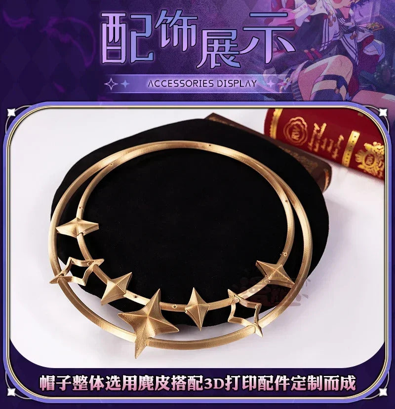 Ensemble Stars Suou Tsukasa Angel Uniform Mashiro Tomoya Shinobu Sengoku Hanamura Fuyume Cosplay Costume Halloween Props