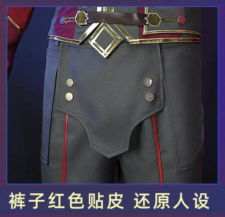IN STOCK Silco Arcane Cosplay Arcane:League of Legends Silco costume Carnival Party Men Women Uniform Accessories Prop Set