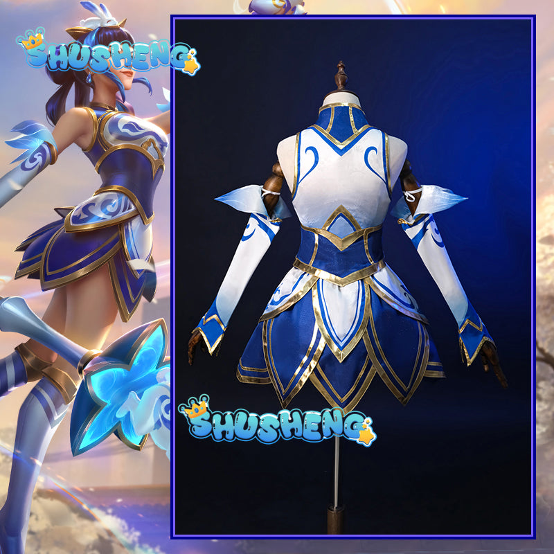 LOL Porcelain Lux Cosplay Outfits Festival Uniform Women Anime Costume Party Garment Carnival Clothes Full Sets