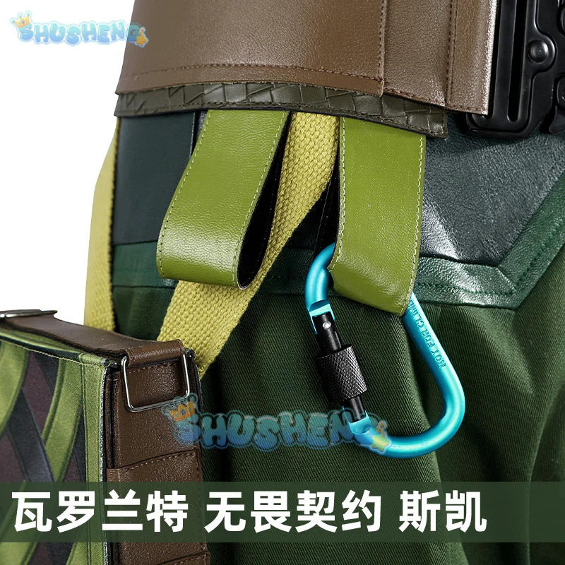 Shusheng Valorant Skye Cosplay Uniform Hallowen Carnival Play Role Clothes Clothing New Full Set for Women Men