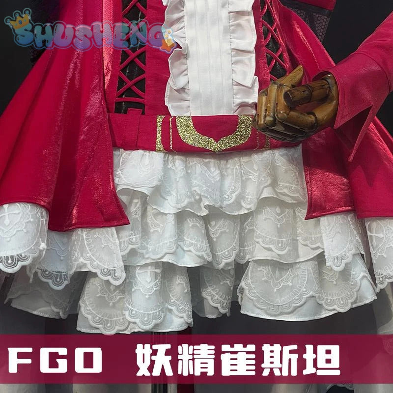 Fairy Knight Tristan Baobhan Sith FGO Cosplay Fate Grand Order Costume Gorgeous Princess Dress Accessories Halloween Uniform
