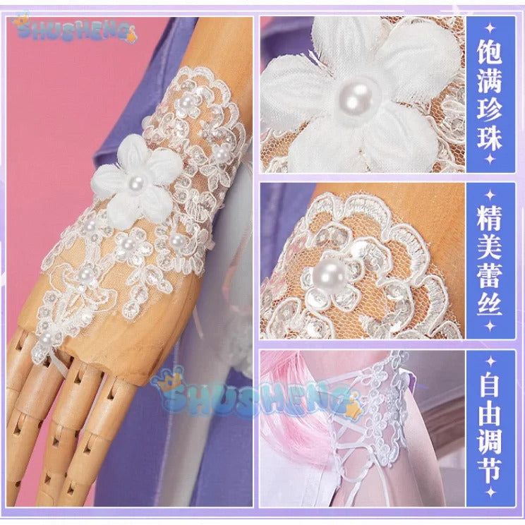 Honkai Impact 3rd Elysia Dress Cosplay Costume Cos Game Anime Party Uniform Hallowen Play Role Clothes