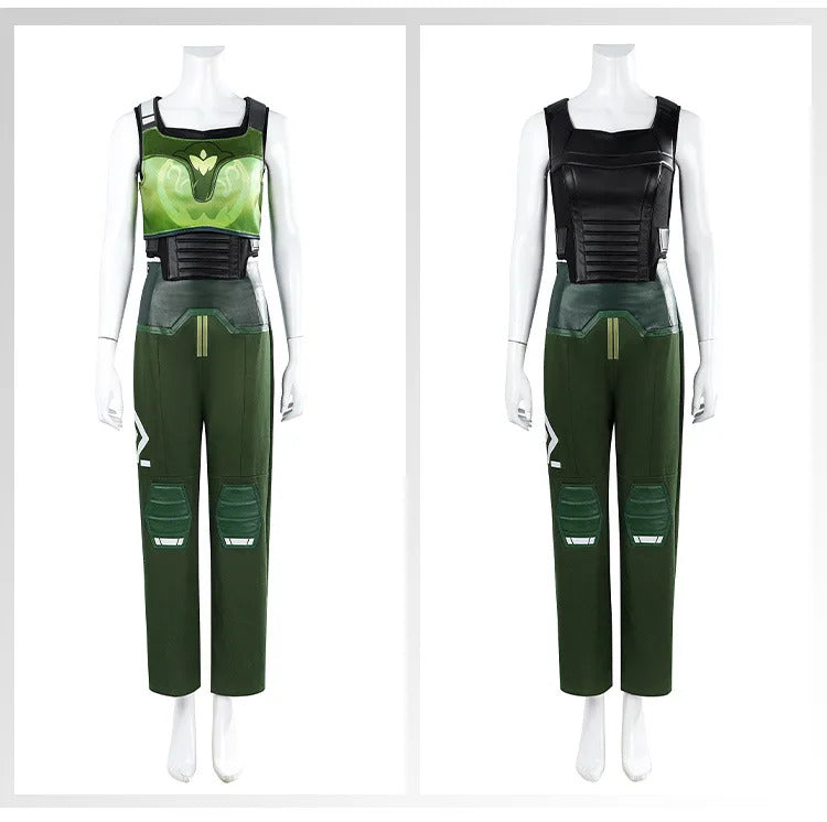 Shusheng Valorant Skye Cosplay Uniform Hallowen Carnival Play Role Clothes Clothing New Full Set for Women Men