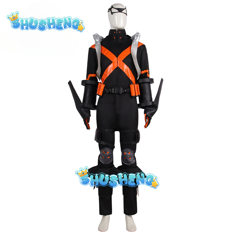 Anime My Hero Academia Katsuki Bakugou Cosplay Costume Boku no Hero Academia Battle Uniform Outfits Customize
