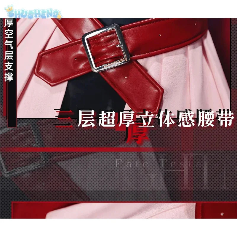 Fate Testarossa Harlaown Magical Girl Lyrical Nanoha Fate Cosplay Lightning 01 Costume Halloween women dress props wig new set