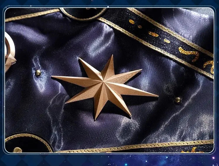 Honkai Star Rail Anaxa Cosplay Costume Uniform Earrings Anaxagoras Grove of Epiphany Amphoreus Halloween Party for Women Men