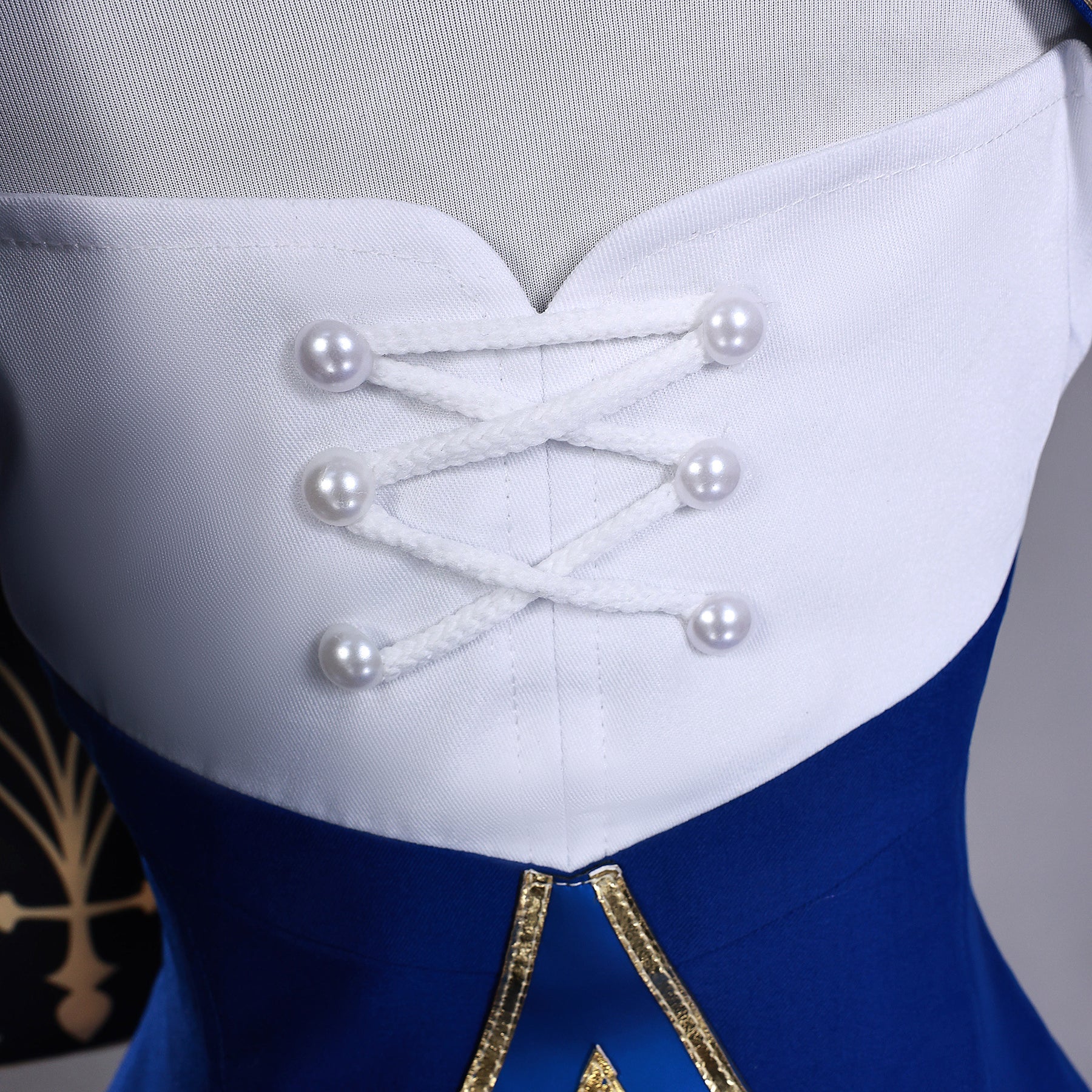 Saber Cosplay Costume Fate X Honkai:Star Rail Game Cos Costuems Full Set