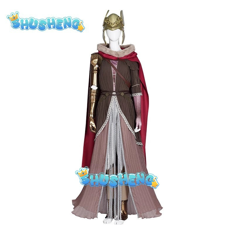 Woman Malenia Cosplay Costume Malenia Dress Cloak Outfit Full Set and Individual Items Are Sold Custom Size