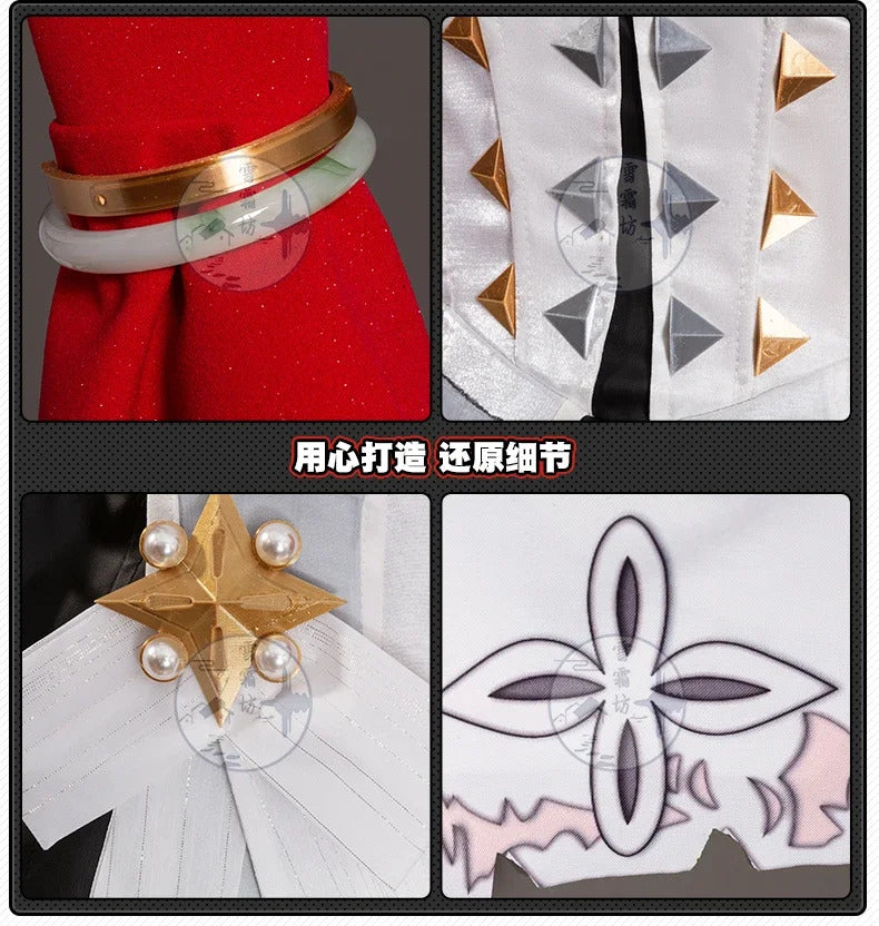 Zenless Zone Zero Astra Yao Cosplay Costume Uniform Halloween Carnival Party Christmas Play Role Clothes Clothing for Women