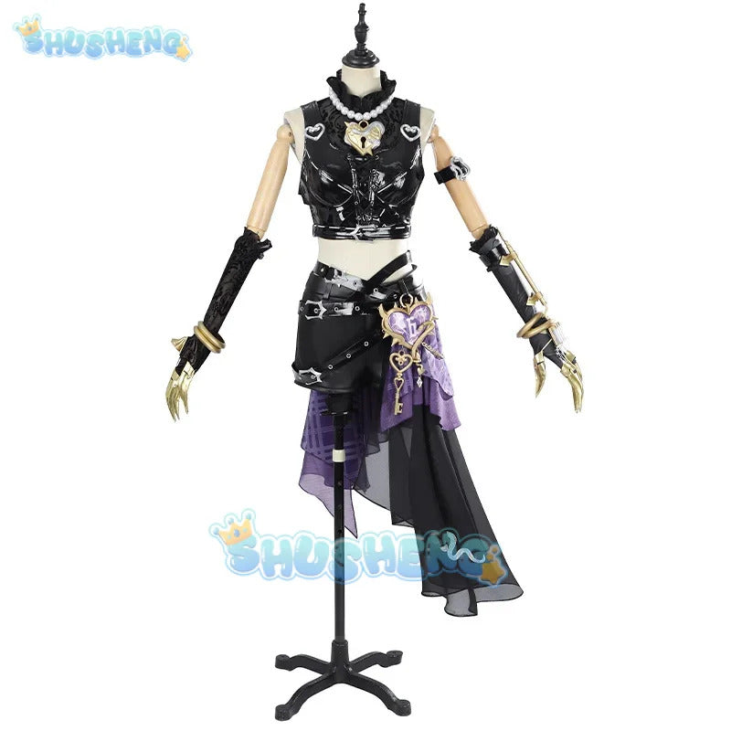 Game Identity V Mechanic Cosplay Costume Mechanic Lock Core Cosplay Outfit Tracy Reznik Role Play For Hallowmas Party