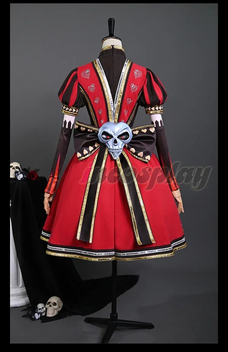 Alice Cosplay Costume Alice: Madness Returns Poker Dress Cos Game Anime Party Uniform Hallowen Play Role Clothes Clothing