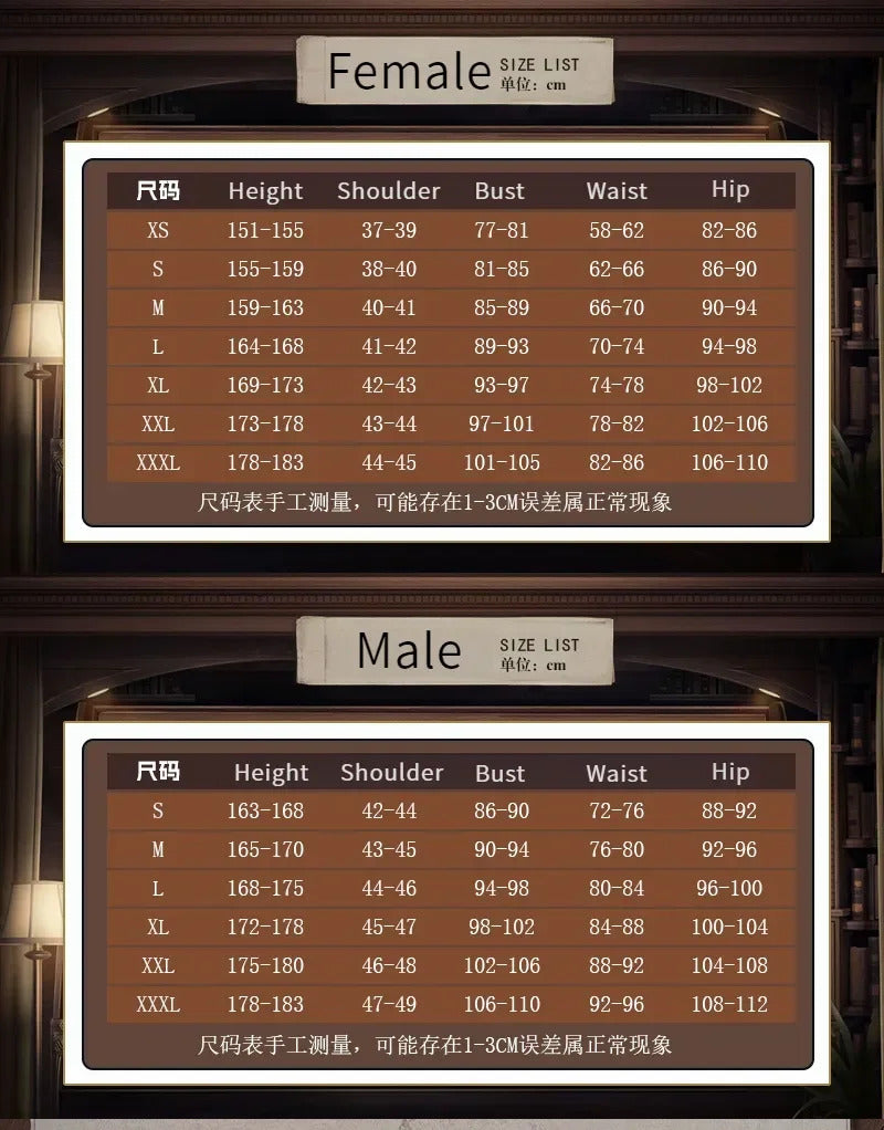 Shusheng-R Path to Nowhere K.K. Cosplay Costume Uniform Halloween Carnival Party Christmas Play Role Clothes Clothing for Women Men