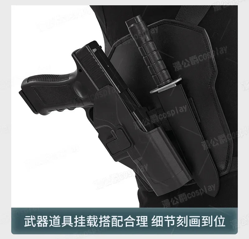 Thunderbolts Winter Soldier Cosplay Costume Uniform Halloween Carnival Party Christmas Play Role Clothes Clothing