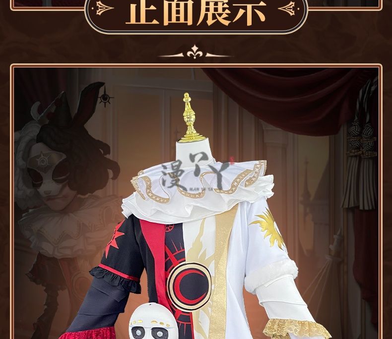 Weeping Clown Cosplay Game Identity V Joker Fashion Costume Anime Women Men Cute Suit Role Play Clothing Halloween Suit