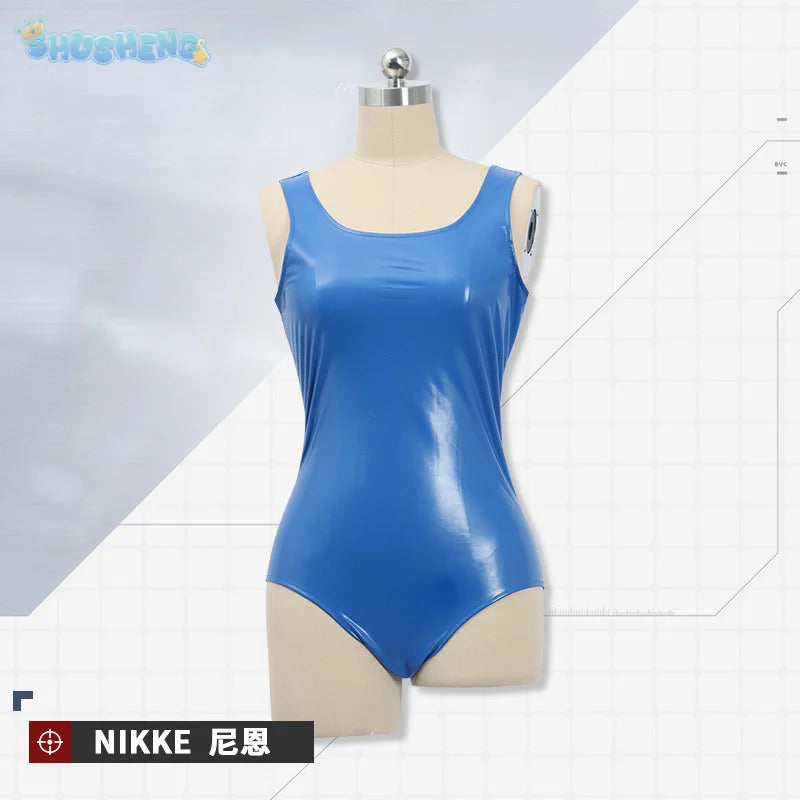 Shusheng-R NIKKE:The Goddess of Victory Neon: Blue Ocean Cosplay Costume Halloween Sweet Sailor Uniform JK Dress Accessories Prop Woman Set