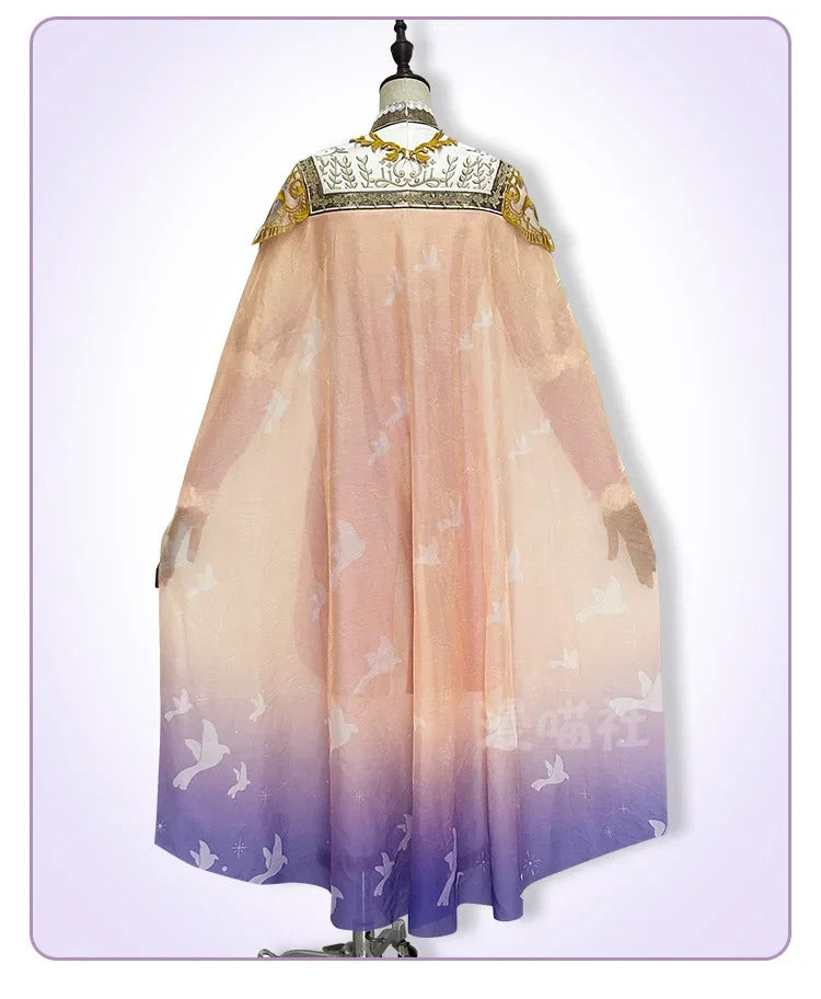 New Twisted-Wonderland Riddle Rosehearts Cosplay Costume Princess Halloween Party Uniform Pants Props Wig Accessories Women Set