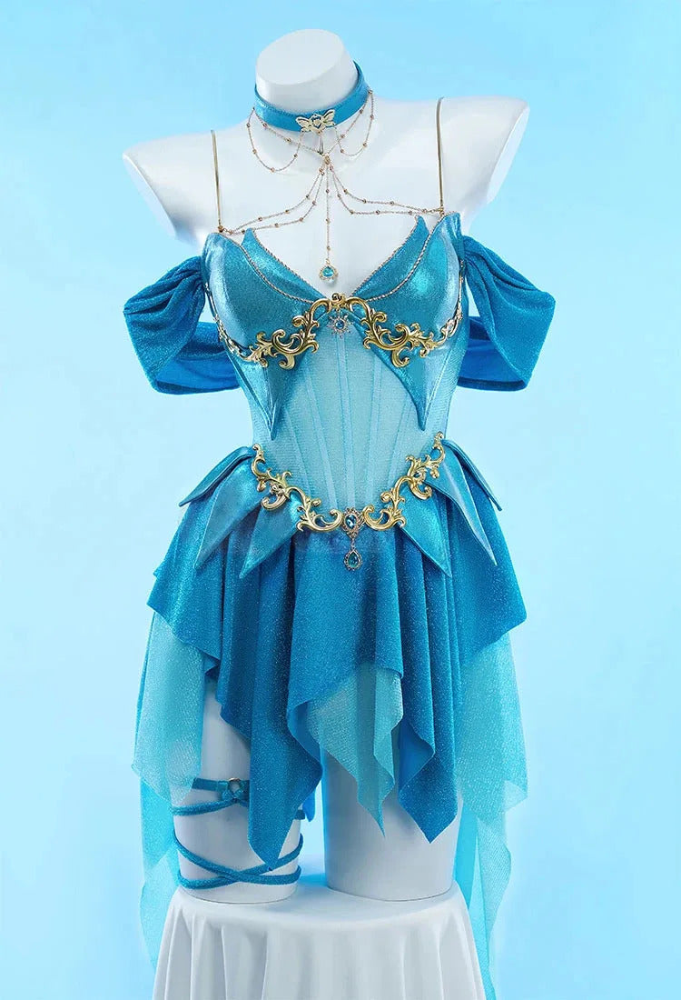Movie New Bloom Cosplay Club Costume Halloween party sexy dress accessories prop wing set women fashion Bloom uniform