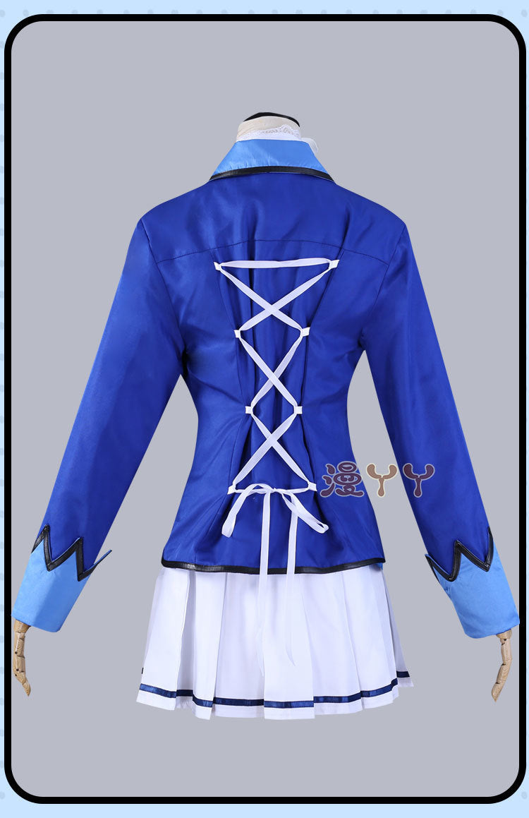 Anime Aikatsu Hoshimiya Ichigo Shibuki Ran Kiriya Aoi Cosplay Costume Starlight School JK Campus Uniform Woman Kawaii Suit