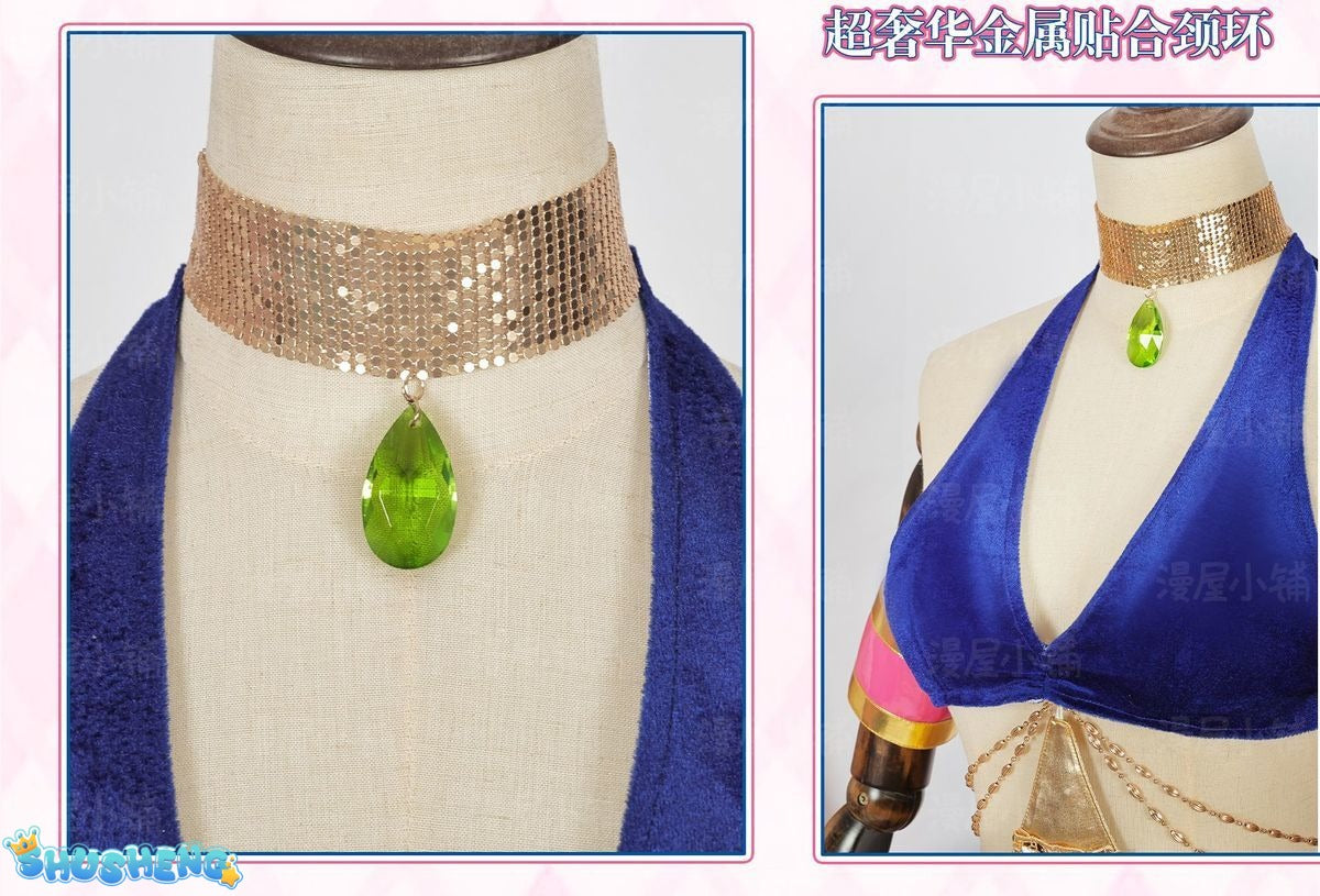 Anime Shugo Chara! Cosplay Tsukiyomi Utau Cosplay Doujin Costume Wig Women Tsukiyomi Utau Cosplay Dancer Sexy Dress