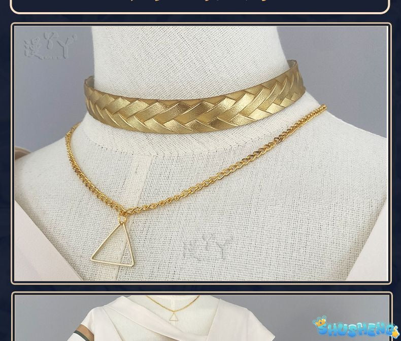 Game Reverse:1999 Sophia Cosplay Costume Cosplay Wig Dress Full Set Accessories Uniform Halloween Carnival Party For Woman Girls