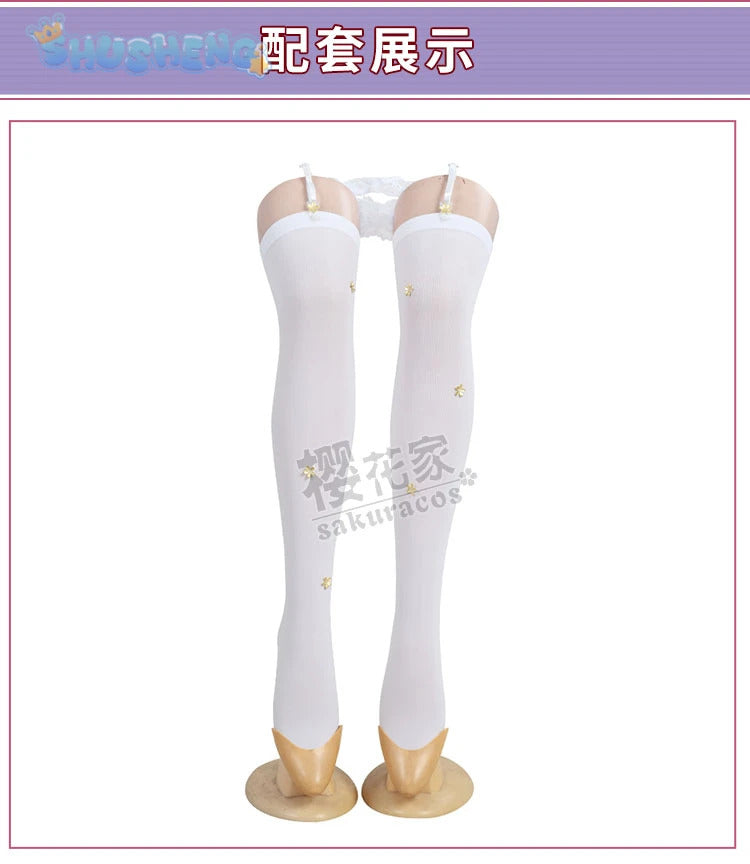 Lovelive Heanna Sumire Liella Nonfiction Cosplay Costume Necklace Accessories Gloves Socks Girl Cute Lolita Halloween Party Set