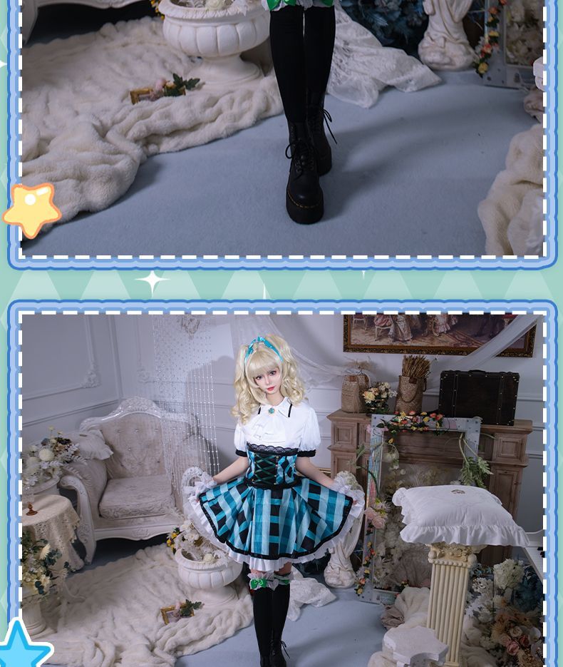 Todo Yurika Cosplay Costume Game Aikatsu Uniform Halloween Carnival Party Christmas Play Role Clothes Clothing