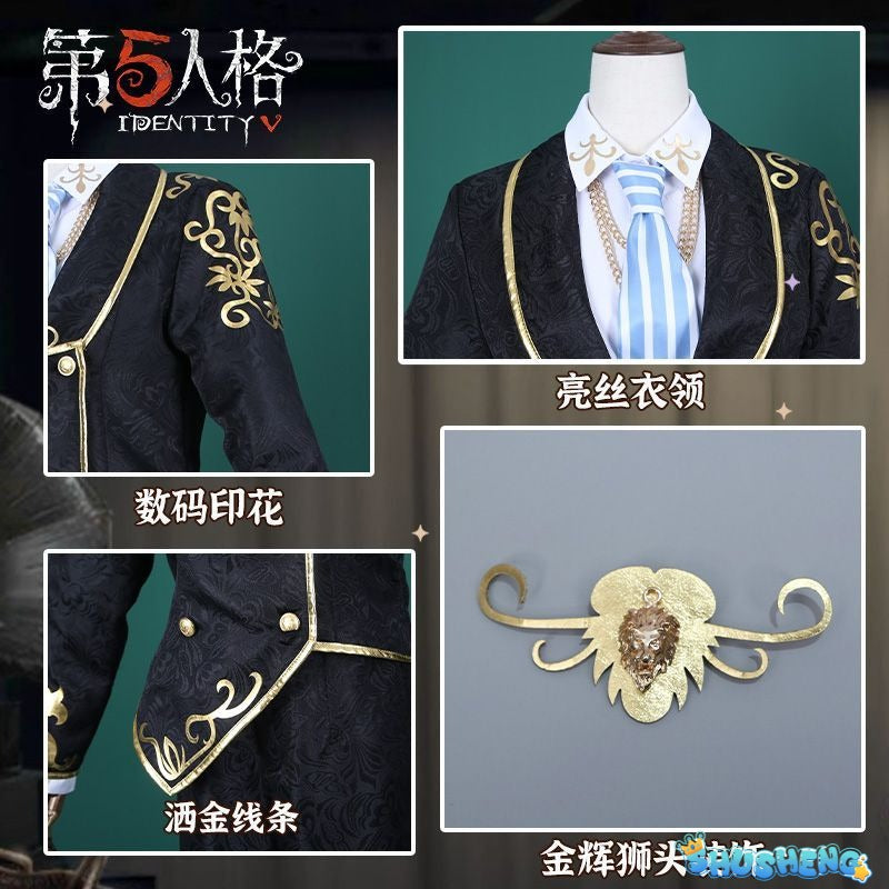 Anime Game Identity ⅤSurvivor Mechanic Tracy Reznik Cosplay Costume Puppeteer Skin Printing Uniform Man Woman Carnival Suit