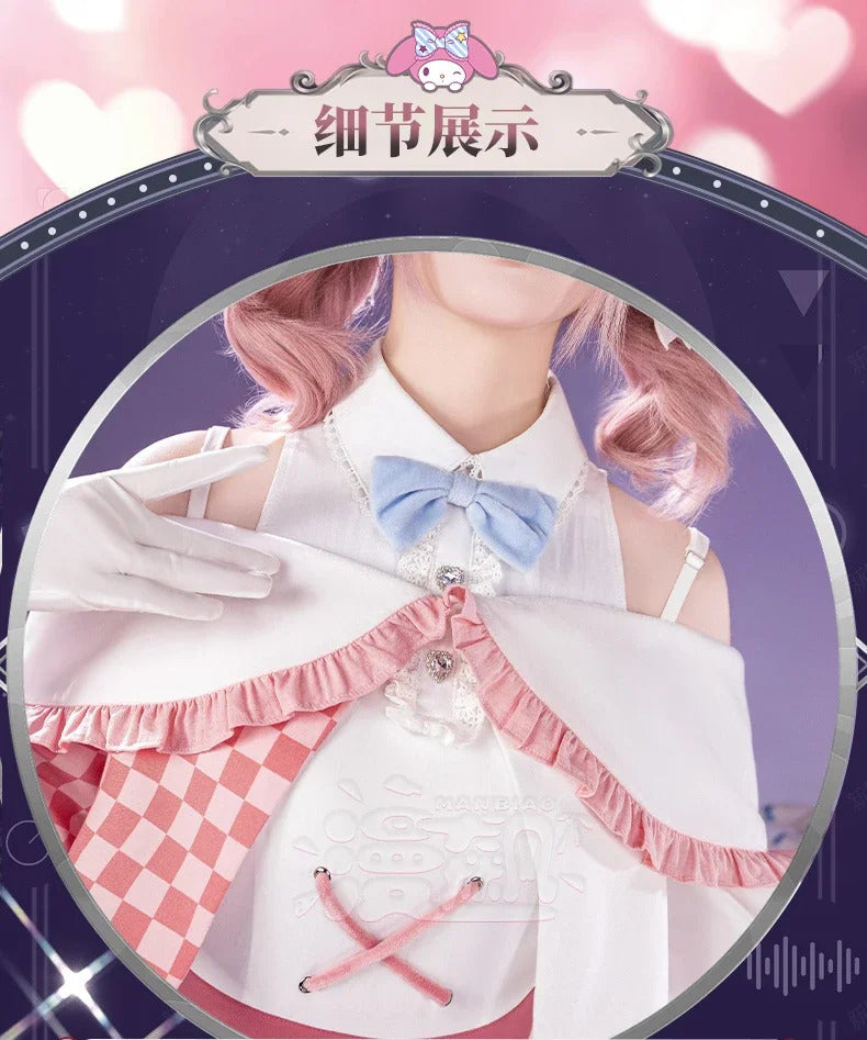 Girls Band Cry Nina 486 Tomo Hina Cosplay Costume Uniform Halloween Carnival Party Christmas Play Role Clothes Clothing