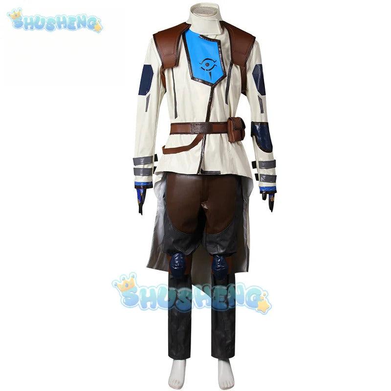 Game Valorant Cypher Cosplay Costume Pants Coat Gloves Hat Prop Men Women Halloween Party Carniavl Roleplay Outfits Prop