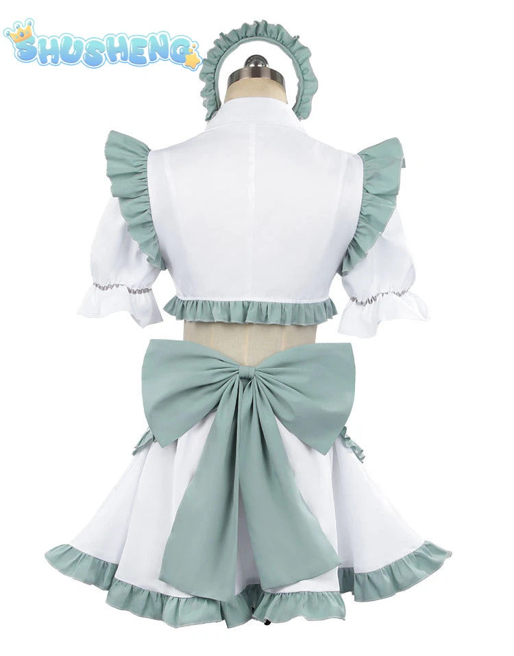 Anime Roshidere Alya Alisa Mikhailovna Kujou Cosplay Maid Costume Wig Yuki Suou Dress Maid Skirt Ayano Kimishima Halloween Women