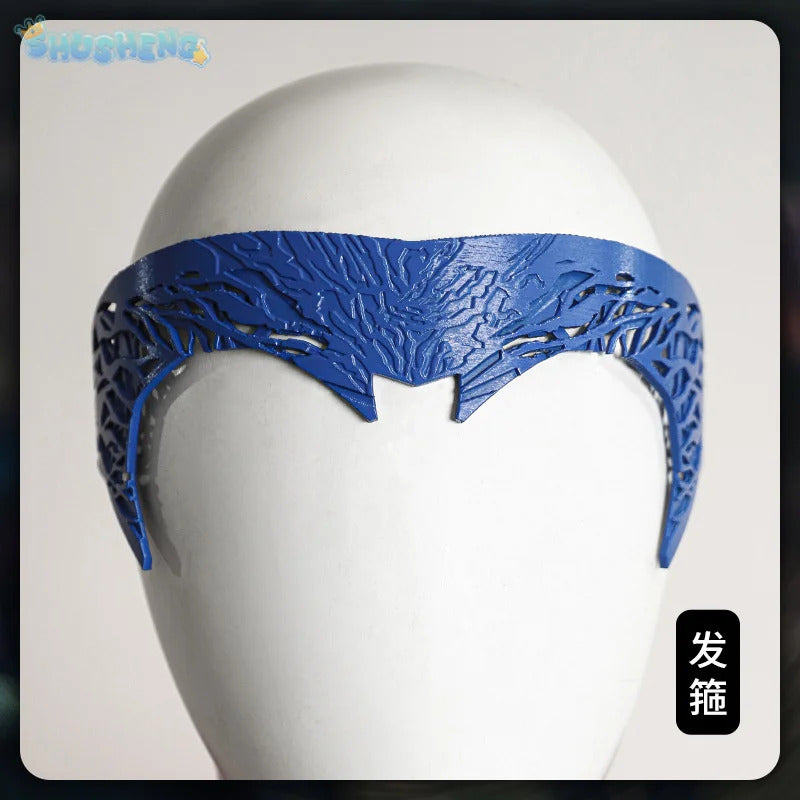 Movie Billy Kaplan Cosplay Agatha Cos All Along Costume Shoes Cloak hair accessories belts men fantasy Halloween party uniform