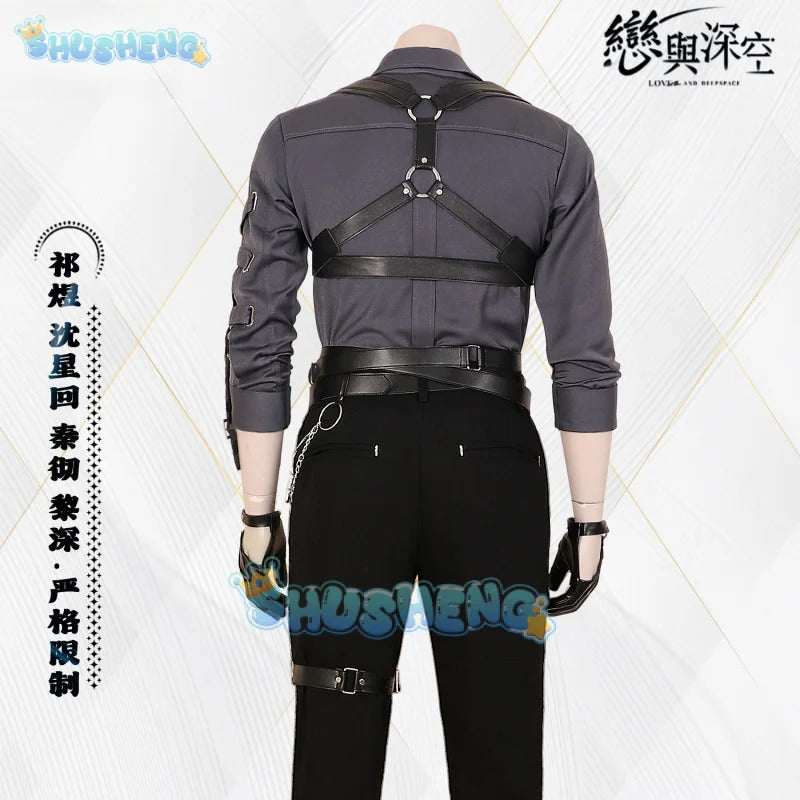 Love and Deepspace Xavier Sylus Rafayel Zayne Cosplay Costume Strict Restrictions Uniform Halloween Party Women Men Shusheng