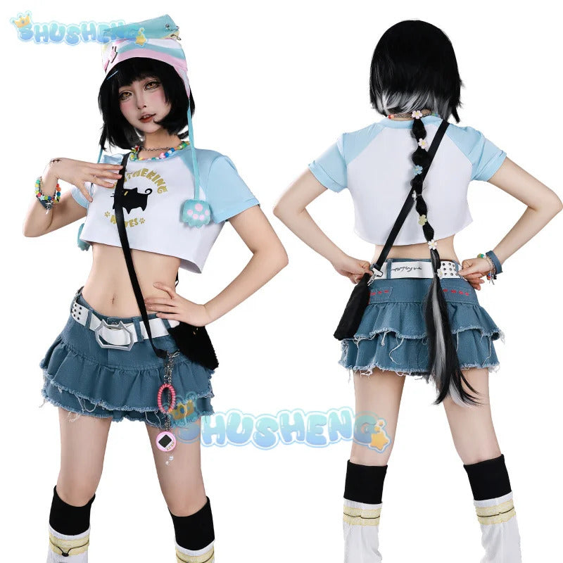 Wuthering Waves Rover Cosplay Costume Uniform Halloween Carnival Party Christmas Play Role Clothes Clothing for Women